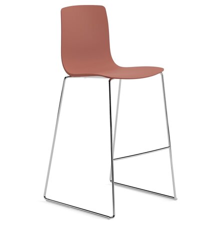 Arper Aava 02 - 7606 - Barhocker - Chrom - PG00012 - Terrakotta