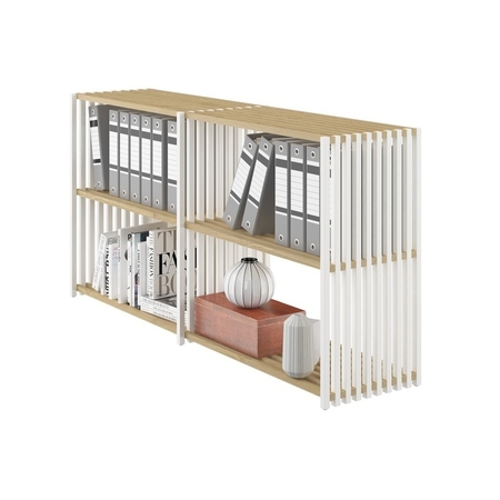 Joval Sideboard Rebar 2.2 Eiche Reinweiss