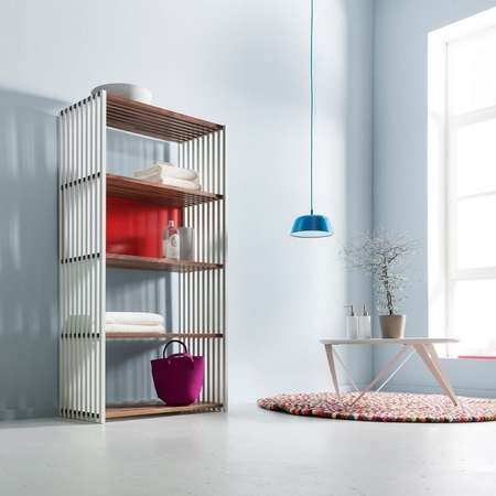Joval Sideboard Rebar 2.2 Nussbaum Reinweiss