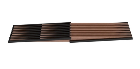 Joval Sideboard Rebar 2.0 Nussbaum Graphitschwarz