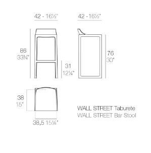 Vondom Wall Street Stool
