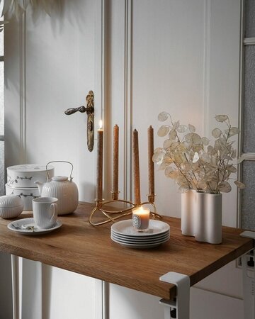 Tiptoe Noma Desk In Reclaimed Wood - Cloudy White 