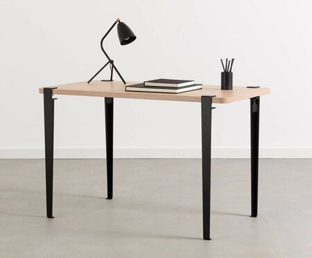 Tiptoe Noma Desk - Eco-Certified Wood - Graphite Black
