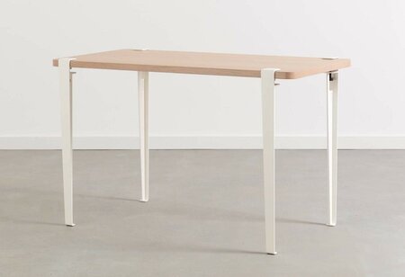 Tiptoe Noma Desk - Eco-Certified Wood - Cloudy White 