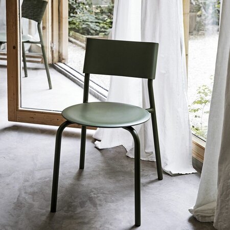 Tiptoe SSDr Chair - Recycled Plastic - Rosemary Green