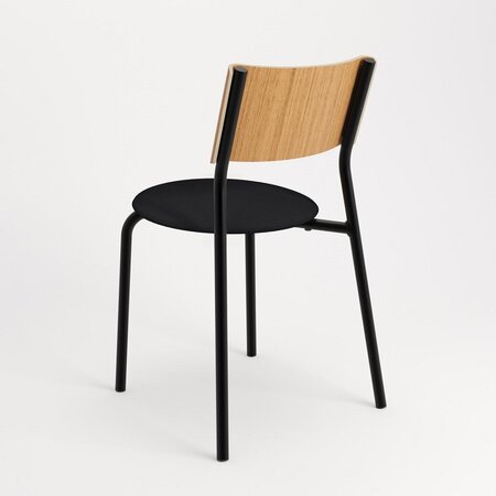 Tiptoe SSD Soft Chair - Recycled Upholstery - Graphite Black