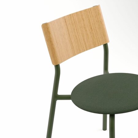 Tiptoe SSD Soft Chair - Recycled Upholstery - Rosemary Green