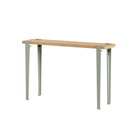Tiptoe Lima Side Table - Solid Oak - Eucalyptus Grey