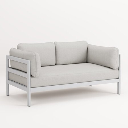 TIPTOE EASY SOFA – 2 SEATS - AUSTRAL GREY - HEATHER GREY