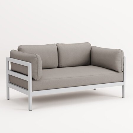 TIPTOE EASY SOFA – 2 SEATS - AUSTRAL GREY - SAND BEIGE