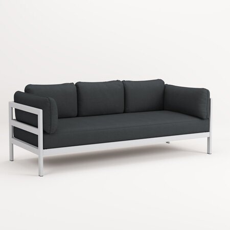TIPTOE EASY SOFA 3 TO 4 SEATS - AUSTRAL GREY - SLATE GREY