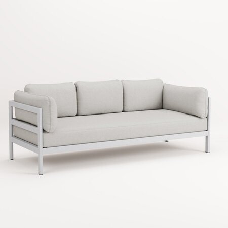 TIPTOE EASY SOFA 3 TO 4 SEATS - AUSTRAL GREY - HEATHER GREY