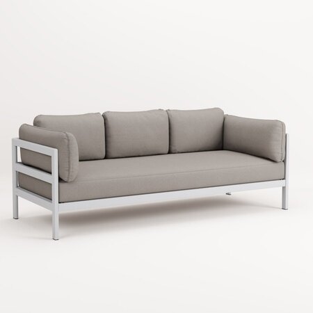 TIPTOE EASY SOFA 3 TO 4 SEATS - AUSTRAL GREY - SAND BEIGE