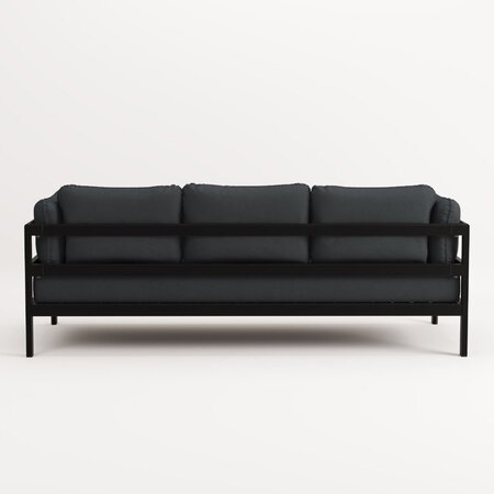 EASY CORNER SOFA – 3 TO 4 SEATS - GRAPHITE BLACK - SLATE GREY