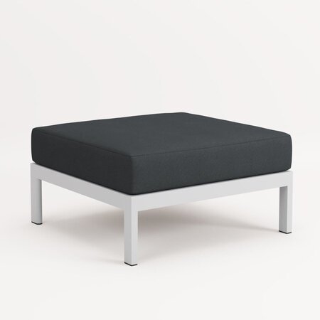 EASY OTTOMAN – CORNER UNIT - AUSTRAL GREY - SLATE GREY