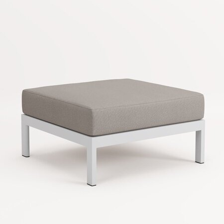 EASY OTTOMAN – CORNER UNIT - AUSTRAL GREY - SAND BEIGE