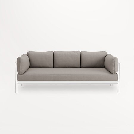 TIPTOE EASY SOFA COVERS SET - 3 TO 4 SEATER - SAND BEIGE