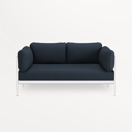 TIPTOE EASY SOFA COVERS SET - 2 SEATER - MIDNIGHT BLUE