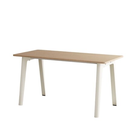 Tiptoe NEW MODERN desk – eco–certified wood - 150 X 70 cm - Cream White