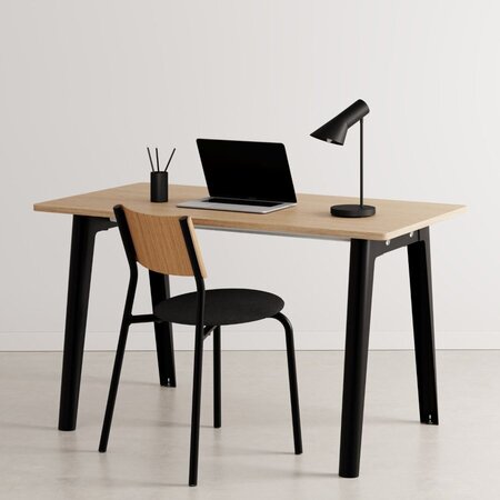 Tiptoe NEW MODERN desk – eco–certified wood - 130 X 70 CM - Graphite Black