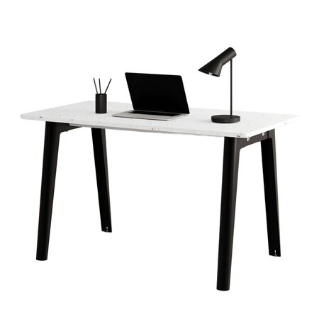 Tiptoe NEW MODERN desk – recycled plastic - 130 X 70 cm - Graphite Black