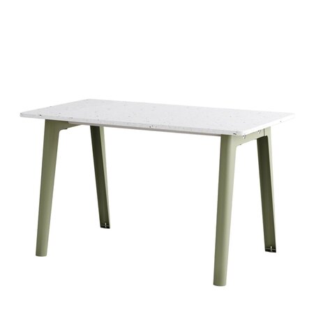 Tiptoe NEW MODERN desk – recycled plastic - 130 X 70 cm - Khaki Green