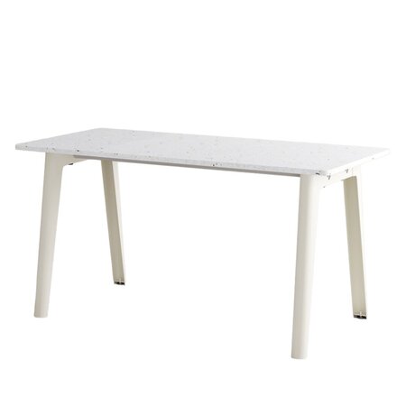 Tiptoe NEW MODERN desk – recycled plastic - 150 X 70 cm - Cream White