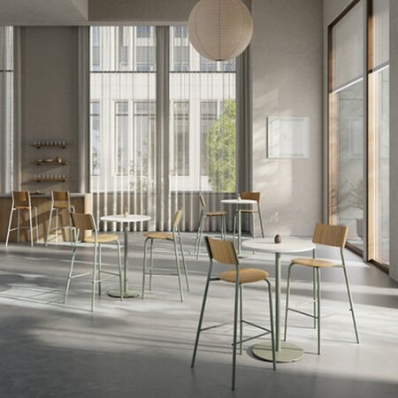 Tiptoe Moka Bistro Table H105cm - Runder Stehtisch