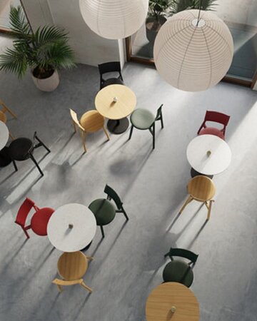 Tiptoe Moka Bistro Table H105cm - Runder Stehtisch