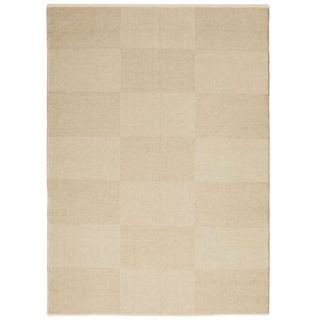 HAY Check Rug L Sand, B: 200 cm / L: 300 cm 