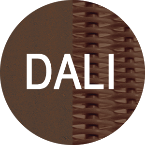 Bover Syra 45 Indoor - Dali Dimming System / Structure Graphite Brown – Shade Brown