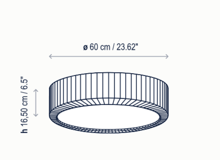 Bover Urban PF/60 Deckenleuchten