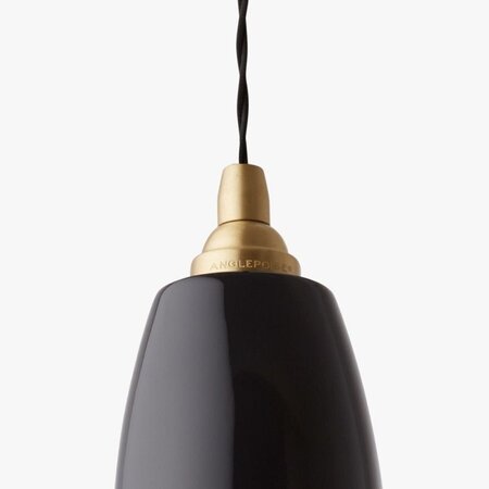 Anglepoise Original 1227 Brass Pendant - Jet Black