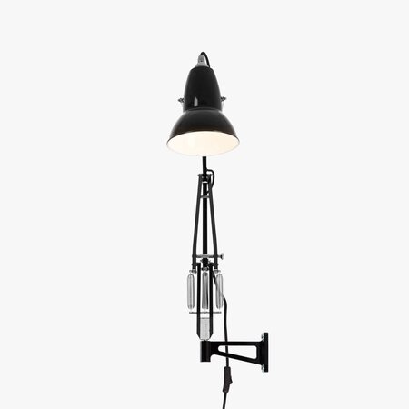 Anglepoise Original 1227 Lamp with Wall Bracket - Jet Black