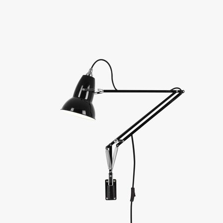 Anglepoise Original 1227 Lamp with Wall Bracket - Jet Black