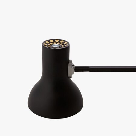 Anglepoise Type 75 Mini Lamp with Wall Bracket - Jet Black