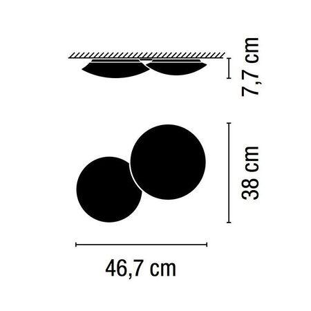 Vibia Puck 2 Deckenleuchte
