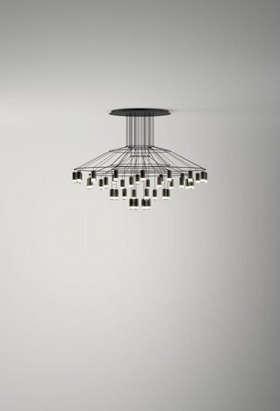 Vibia Wireflow Chandelier 0376 LED Kronleuchter Pendelleuchte