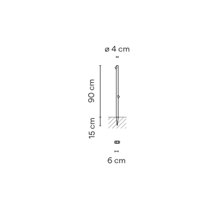Vibia Bamboo - Aussenleuchte-4800