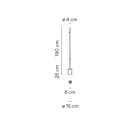 Vibia Bamboo - Aussenleuchte-4803
