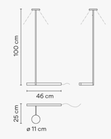 Vibia Flat 5955/5957 - Stehleuchte - 5957