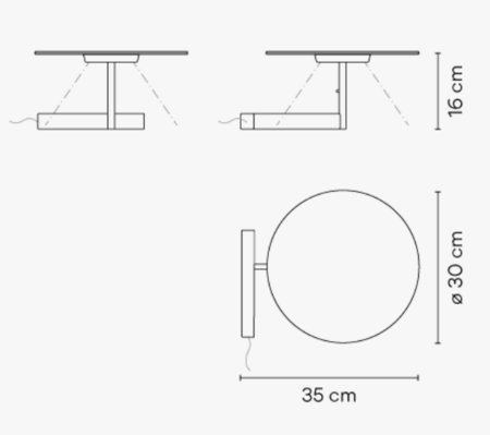 Vibia Flat 5965/5970 - Tischleuchte - 5965