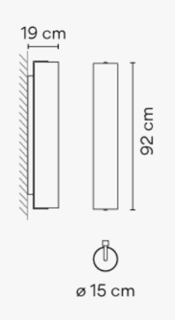 Vibia Kontur - Wandleuchte - 6444