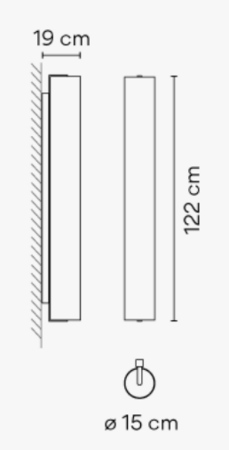 Vibia Kontur - Wandleuchte - 6446