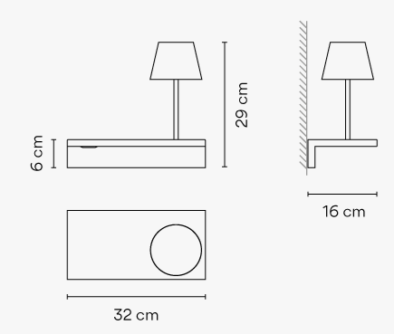 Vibia Suite - Wandleuchte - 6046
