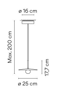 Vibia Tempo 5770 bis 5780 - Pendelleuchte - 5770