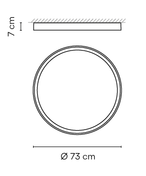 Vibia Up 4440 bis 4460 Deckenleuchte - 4442