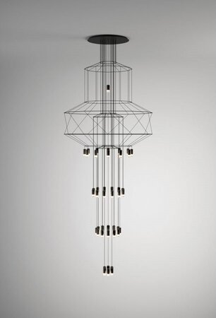 Vibia Wireflow Chandelier 0374/0375 - Pendelleuchte - 0375