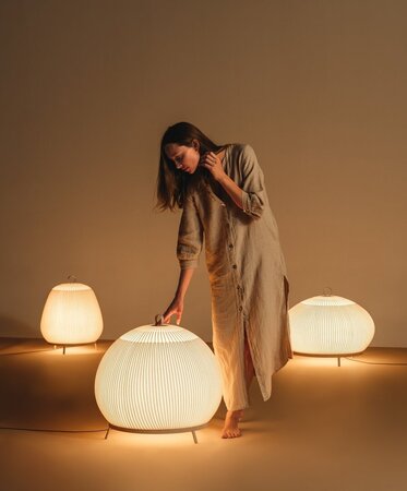 Vibia Knit - Stehleuchte