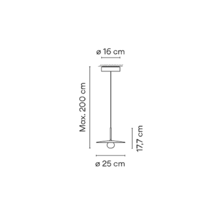 Vibia Tempo - Pendelleuchte: 5770 